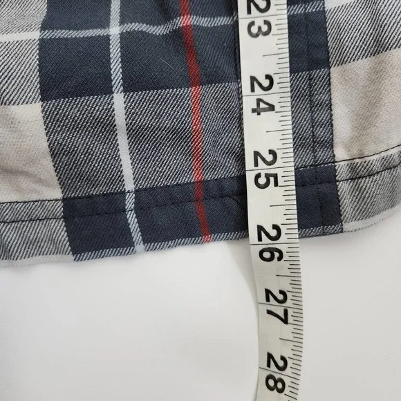 Wrangler ATG Large Mens Plaid Long Sleeve Flannel Button Up Down Shirt - Picture 6 of 6